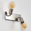 LAGUNITA Wall Light matt nickel, 2-light sources