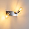 LAGUNITA Wall Light matt nickel, 2-light sources