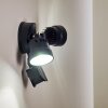 EMMERLEV Outdoor Wall Light LED black, 2-light sources, Motion sensor