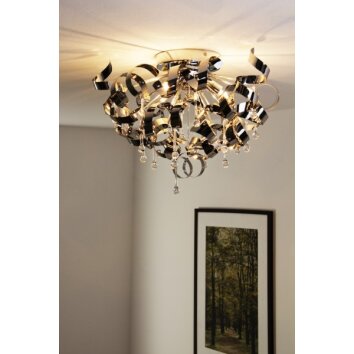 Gela ceiling light chrome, 3-light sources