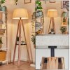 Bassagoda floor lamp beige, 1-light source