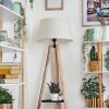 Bassagoda floor lamp beige, 1-light source