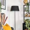 Bassagoda floor lamp black, white, 1-light source
