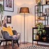 Bassagoda floor lamp black, white, 1-light source