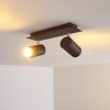 ZUOZ Ceiling Light rust-coloured, 2-light sources
