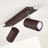 ZUOZ Ceiling Light rust-coloured, 2-light sources