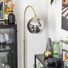 Koyoto globe light, floor lamp, Arch lamps brass, 1-light source