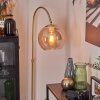 Koyoto globe light, floor lamp, Arch lamps brass, 1-light source
