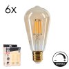 E27 LED 6 Watt warm white dimmable 650 Lumen