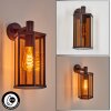 Monfanim outdoor wall light rust-coloured, 1-light source
