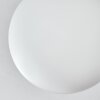Gastor ceiling light, globe light white, 9-light sources