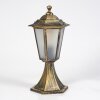 Loria pedestal light brown, gold, 1-light source