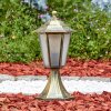 Loria pedestal light brown, gold, 1-light source