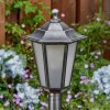 Loria path light black, silver, 1-light source