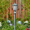 Loria outdoor light, path light green, black, 1-light source, Motion sensor
