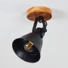 BERKELEY Ceiling Light Dark wood, black, 1-light source