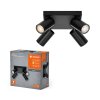 Ledvance Lights Spot ceiling light, ceiling spotlight LED black, 4-light sources