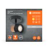 Ledvance Lights Spot ceiling light, ceiling spotlight LED black, 1-light source