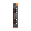 Ledvance Lights Spot ceiling light, ceiling spotlight LED Wood like finish, black, 4-light sources