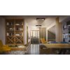 Ledvance Lights Spot ceiling light, ceiling spotlight LED Wood like finish, black, 4-light sources