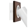 Ledvance Lights Spot ceiling light, ceiling spotlight LED Wood like finish, white, 1-light source