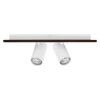 Ledvance Lights Spot ceiling light, ceiling spotlight LED Wood like finish, white, 2-light sources