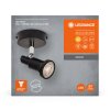 Ledvance Lights Spot ceiling light, ceiling spotlight LED black, 1-light source