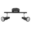 Ledvance Lights Spot ceiling light, ceiling spotlight LED black, 2-light sources