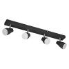 Ledvance Lights Spot ceiling light, ceiling spotlight LED black, 4-light sources