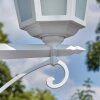 Loria outdoor light, lamp post, path light white, 3-light sources