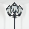 Falfosa outdoor light, lamp post, path light black, 3-light sources