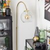 Koyoto globe light, floor lamp, Arch lamps brass, 1-light source