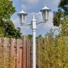 Loria outdoor light, lamp post, path light white, 2-light sources