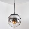 Gastor hanging light, globe light clear, Smoke-coloured, 1-light source