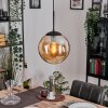 Gastor hanging light, globe light 25 cm Amber, 1-light source