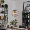 Gastor hanging light, globe light 25 cm Amber, clear, 1-light source