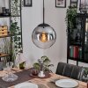 Gastor hanging light, globe light 25 cm clear, Smoke-coloured, 1-light source