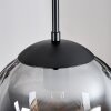 Gastor hanging light, globe light 25 cm clear, Smoke-coloured, 1-light source
