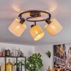 Bassagoda ceiling light black, 3-light sources