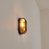 Godel outdoor wall light black, 1-light source