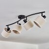 Bassagoda ceiling light black, 4-light sources