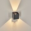 Almodofa outdoor wall light, Up & Down Light anthracite, 1-light source, Motion sensor