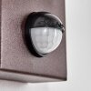 Encoberta outdoor light, outdoor wall light rust-coloured, 1-light source