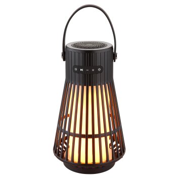 Globo lighting CHERRIE Outdoor table lamp LED black, white, 1-light source