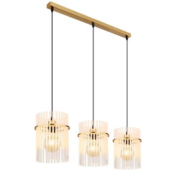 Globo lighting Gorley hanging light gold, 3-light sources