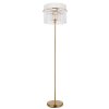Globo lighting Gorley floor lamp gold, 1-light source