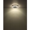Globo lighting Cirilla Ceiling fan light LED black, 1-light source, Remote control