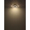 Globo lighting Alia Ceiling fan light LED black, 1-light source, Remote control