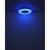Globo lighting Alva Ceiling fan light LED white, 1-light source, Remote control, Colour changer