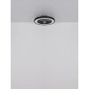 Globo lighting Blizzak Ceiling fan light LED black, 1-light source, Remote control